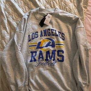 Abercrombie Los Angeles Rams Gray Sweatshirt